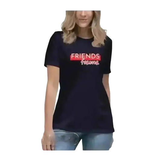 Damen Grafik T-Shirt mit Rundhalsausschnitt in S bis 3XL, Baumwolle, stilvoller Komfort, modisches Damen T-Shirt von BUYATHOME24