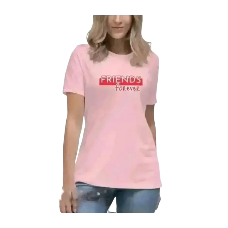 Damen Grafik T-Shirt mit Rundhalsausschnitt in S bis 3XL, Baumwolle, stilvoller Komfort, modisches Damen T-Shirt von BUYATHOME24