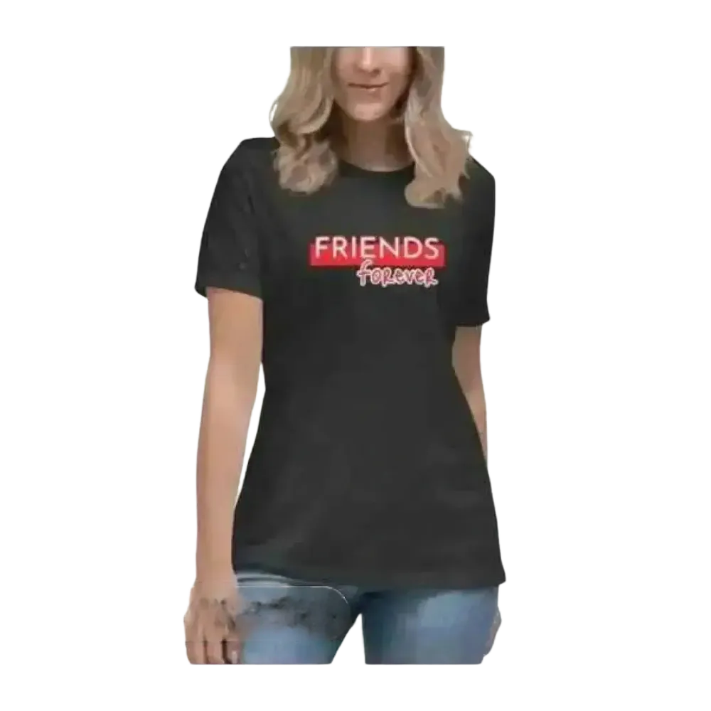 Damen Baumwoll-Grafik T-Shirt mit Rundhalsausschnitt, erhältlich in S bis 3XL, stilvoll und bequem von BUYATHOME24