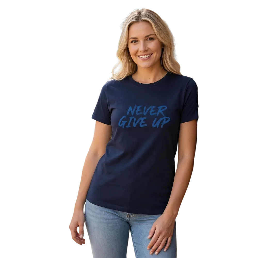 Grafik Damen T-Shirt Kurzarm von BUYATHOME24, Baumwolle, Rundhals, in verschiedenen Größen S bis 3XL, modisches Damen T-Shirt