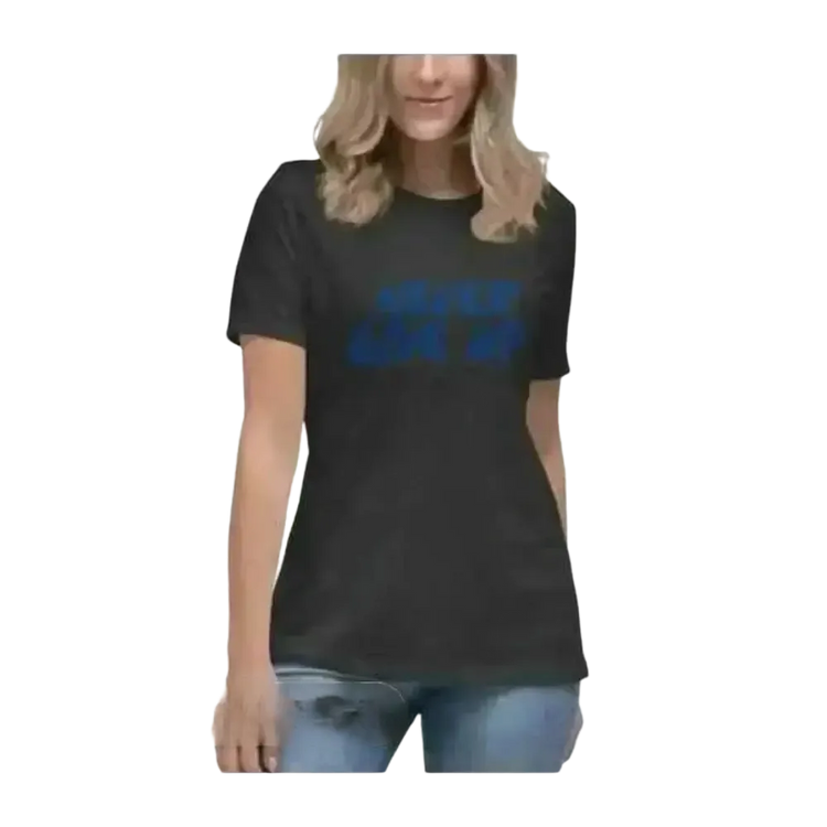Damen Grafik T-Shirt von BUYATHOME24, kurzärmlig, aus Baumwolle, in S bis 3XL, mit stilvollem Design, vielseitig kombinierbar