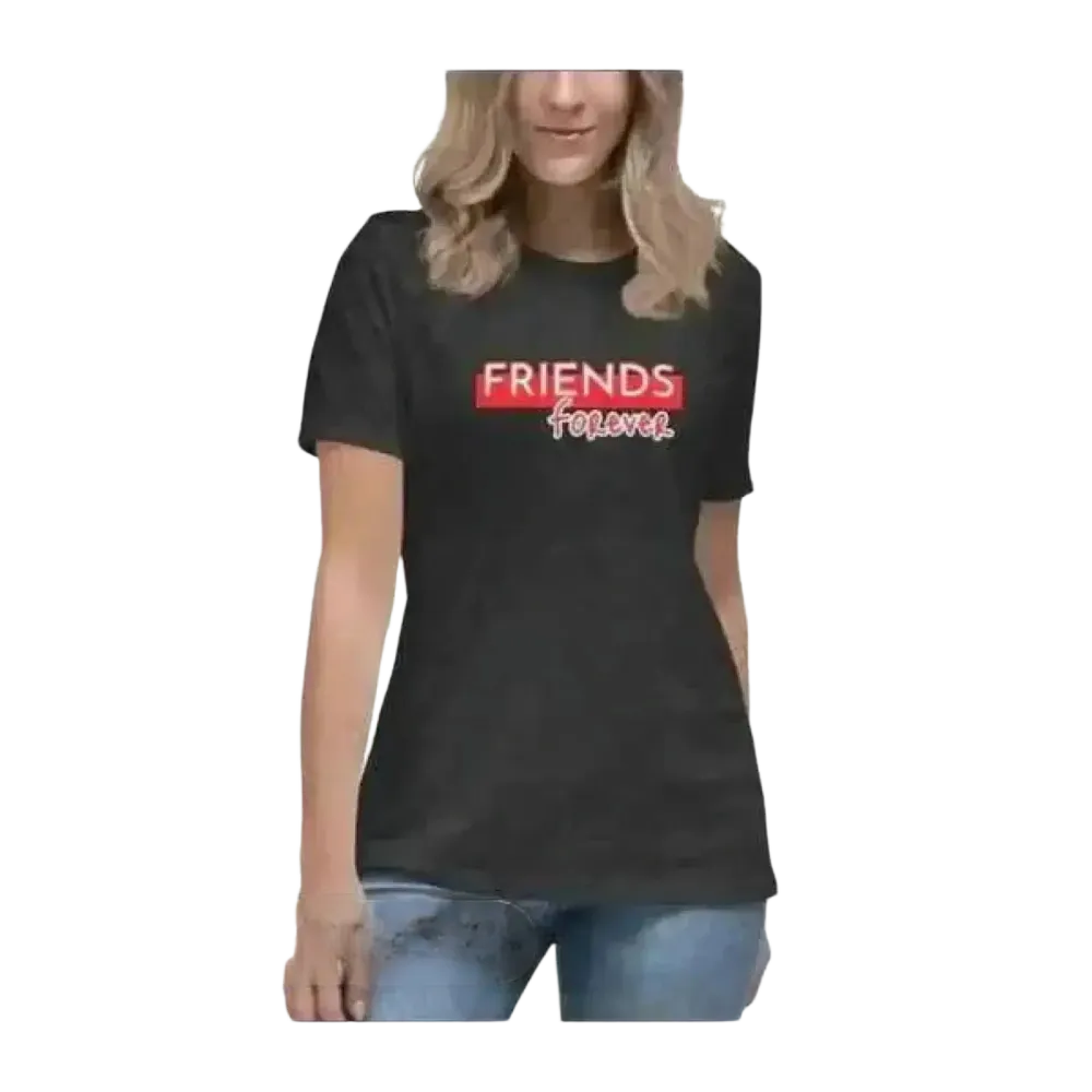 Damen Baumwoll-Grafik-T-Shirt mit Rundhalsausschnitt, Kurzarm, in Dunkelgrau, für Damen S bis 3XL, stilvoll und bequem