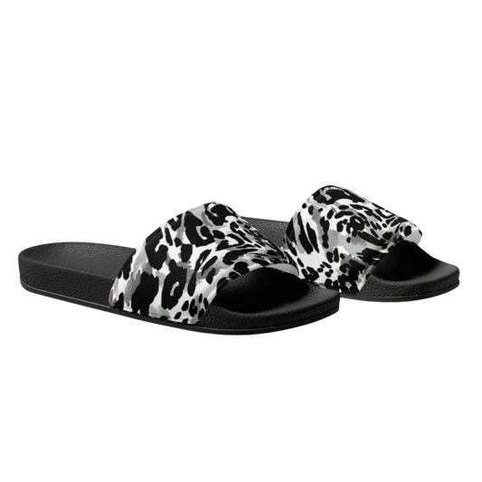 Damen Sandalen mit Allover-Print in Größe 36-44 aus Kunstleder, mit PU-Sohle, bequem und bedruckbar von BUYATHOME24