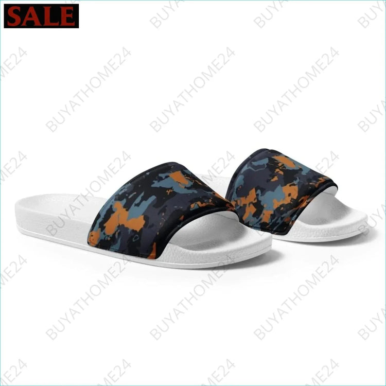 • Damen Schlappen 36-44 - BUYATHOME24 - Kunstleder / Druck - GERMANY - Schlappen, SCHUHE