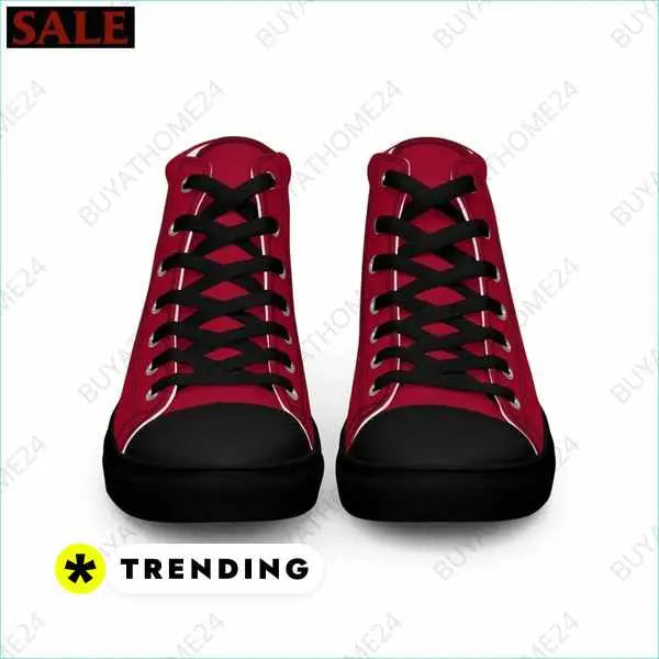 Damen Chuck Taylor All Star Sneaker von BUYATHOME24, atmungsaktiv mit EVA-Gummisohle, in Größe 35-44, Textildruck, bequeme Passform