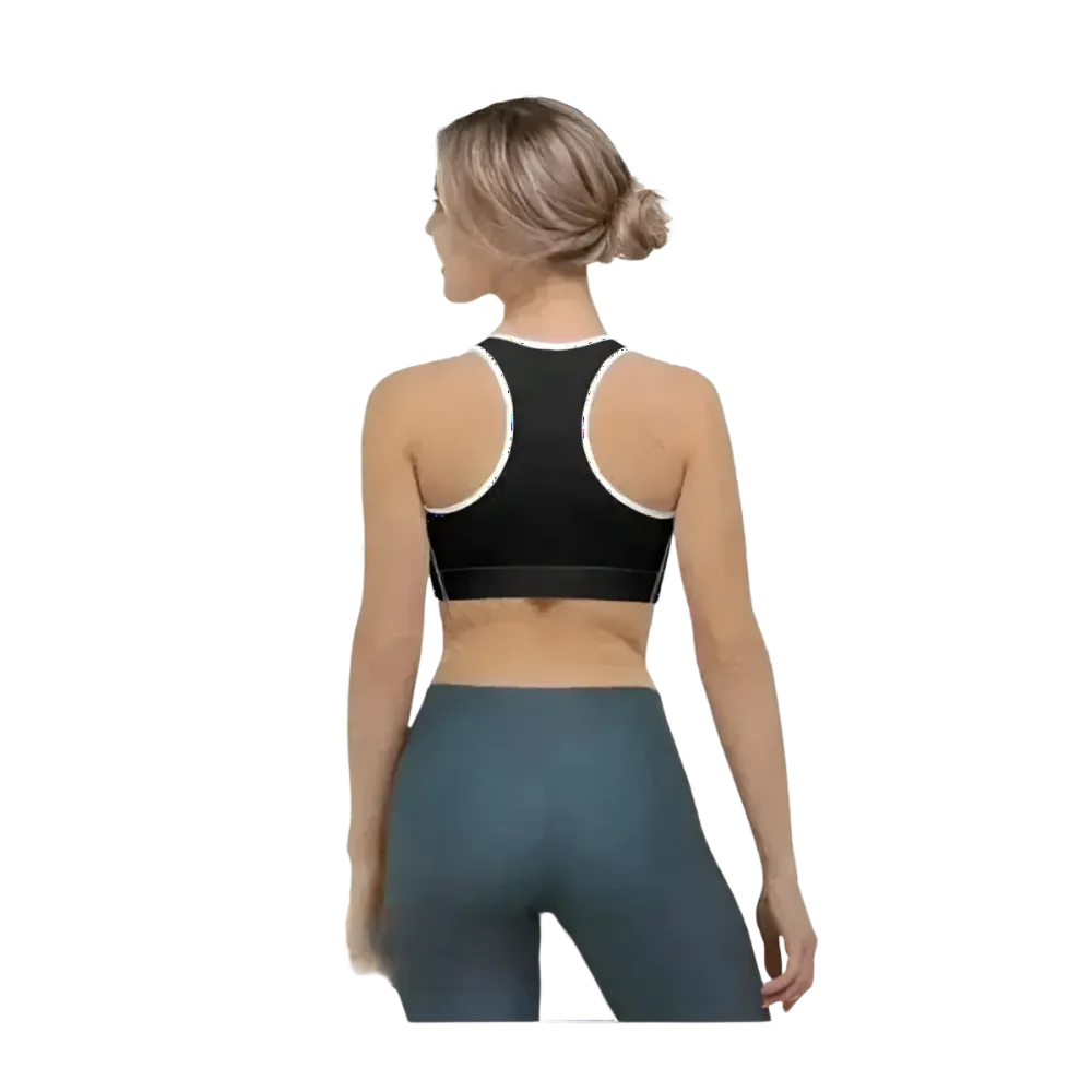 Damen Sport-BH mit Polstern und 4-Wege-Stretch in XS bis 2XL, bequeme Sportbekleidung von BUYATHOME24