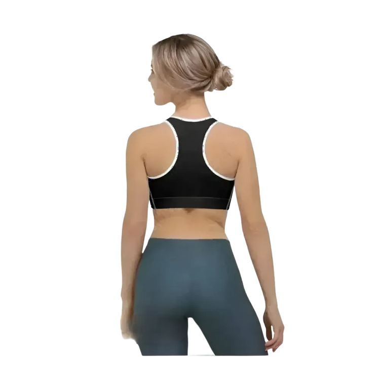 Damen Sport-BH mit Polstern und 4-Wege-Stretch in XS bis 2XL, bequeme Sportbekleidung von BUYATHOME24