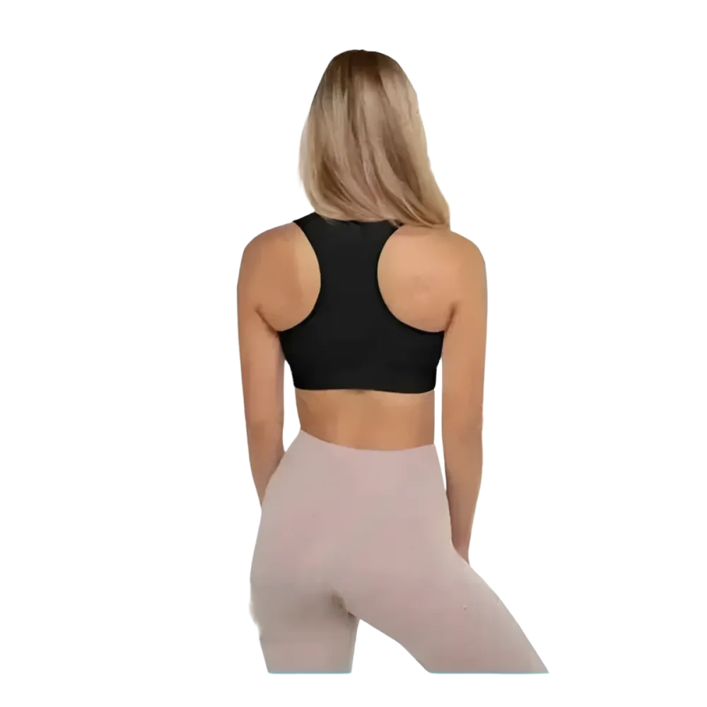 Damen Sport-BH mit Polstern, Racerback und Vier-Wege-Stretch in XS bis 2XL, von BUYATHOME24, sportliche Damenbekleidung