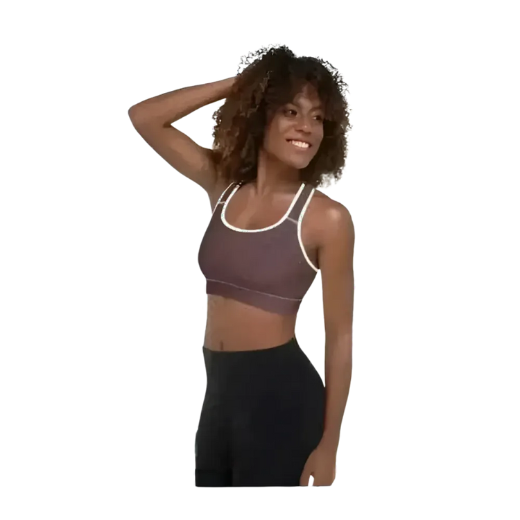 Damen Sport-BH mit Polstern, schnelltrocknend, in XS bis 2XL, von BUYATHOME24, zeigt sportliche Sportbekleidung mit komfortablem Design