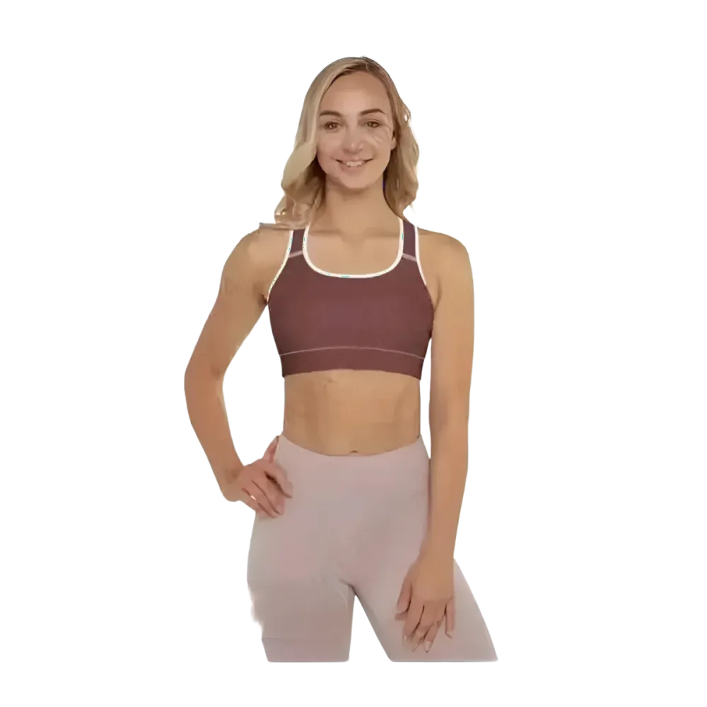 Damen Sport-BH mit Polstern und Vier-Wege-Stretch in XS bis 2XL, bequem und sportlich, von BUYATHOME24