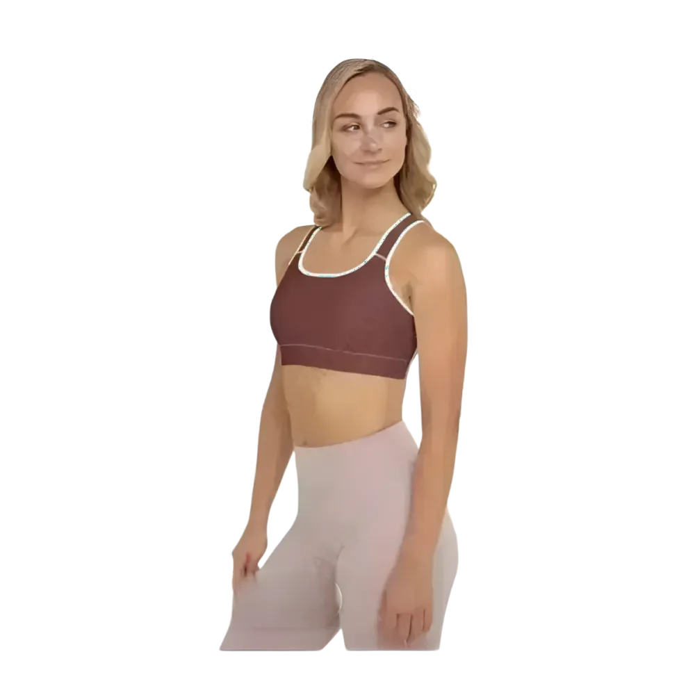 Damen Sport-BH mit Polstern und Vier-Wege-Stretch in XS bis 2XL, bequeme Sportbekleidung von BUYATHOME24