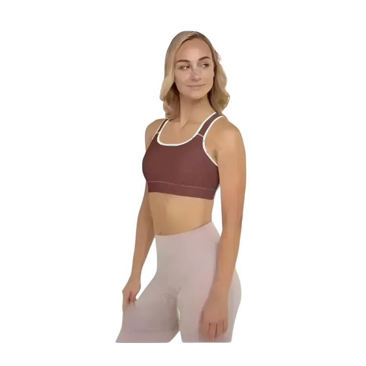 Damen Sport-BH mit Polstern und Vier-Wege-Stretch in XS bis 2XL, bequeme Sportbekleidung von BUYATHOME24