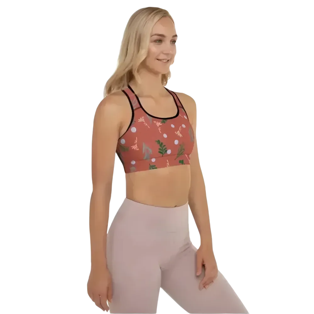 Damen Sport BH mit Polstern und Vier-Wege-Stretch in XS bis 2XL, aktive Damen-Activewear von BUYATHOME24.