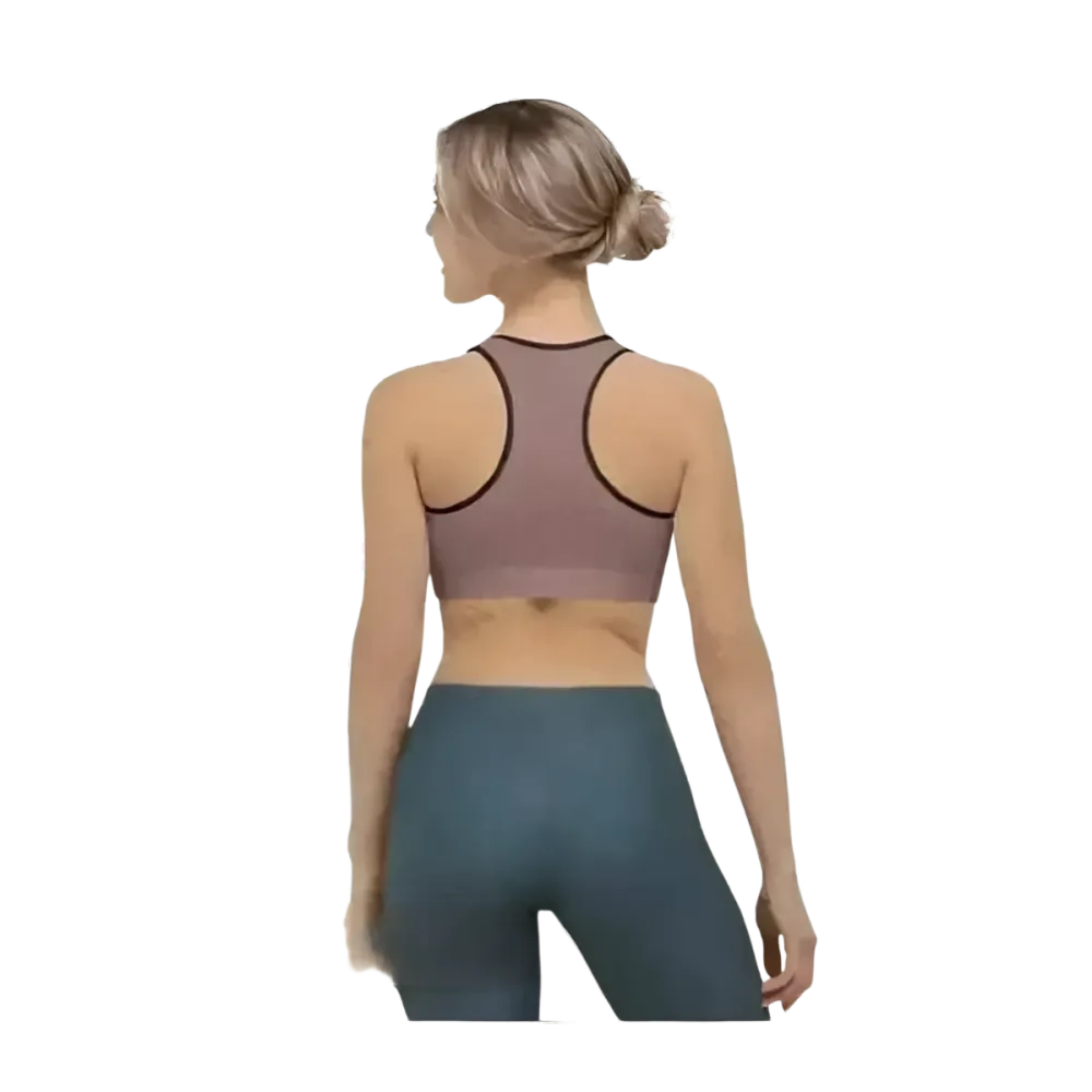 Damen Sport BH mit Polstern, Vier-Wege-Stretch, in XS bis 2XL, von BUYATHOME24, zeigt sportliche Passform und bequemen Halt
