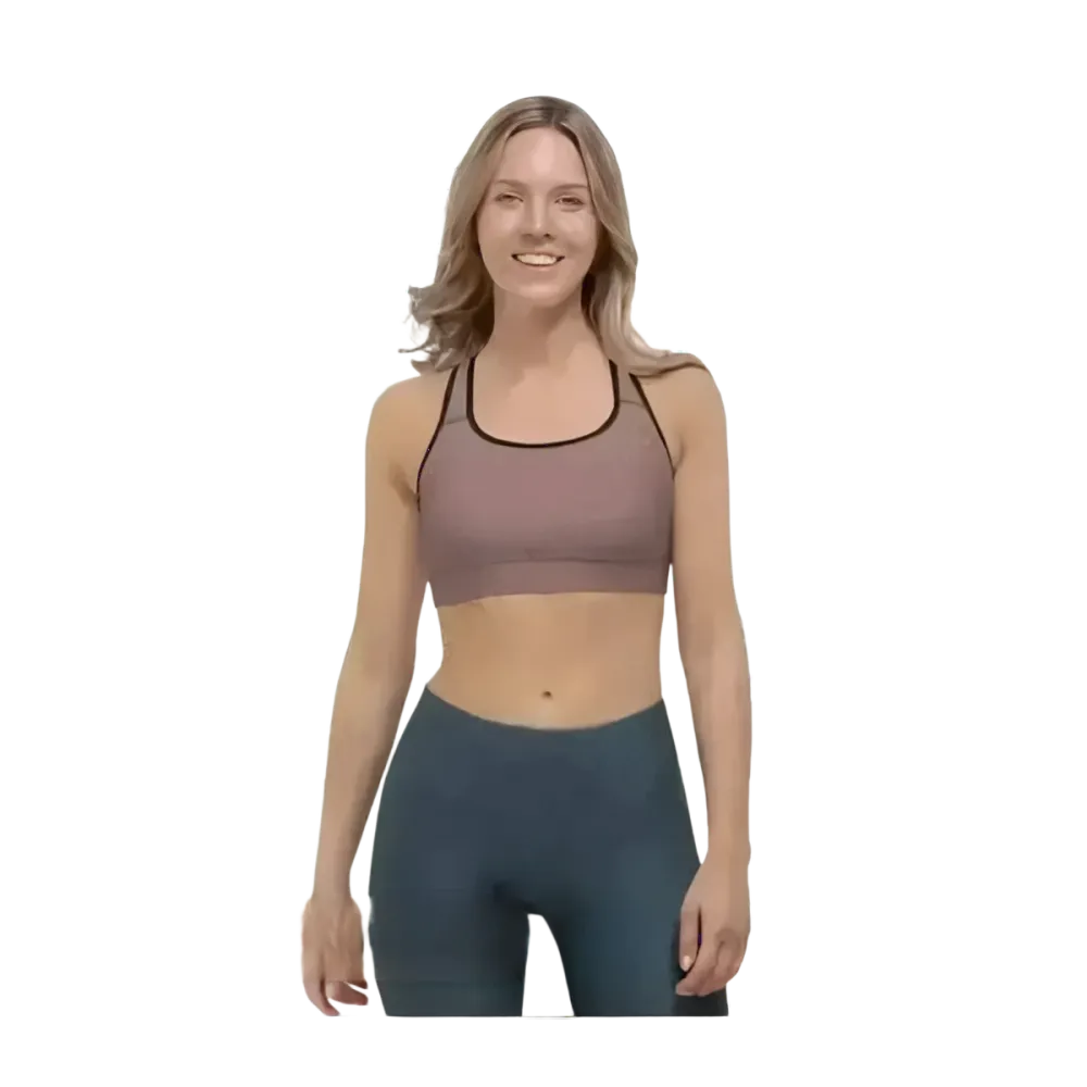 Damen Sport-BH mit Polstern und Vier-Wege-Stretch in XS bis 2XL, bequeme Sportbekleidung von BUYATHOME24