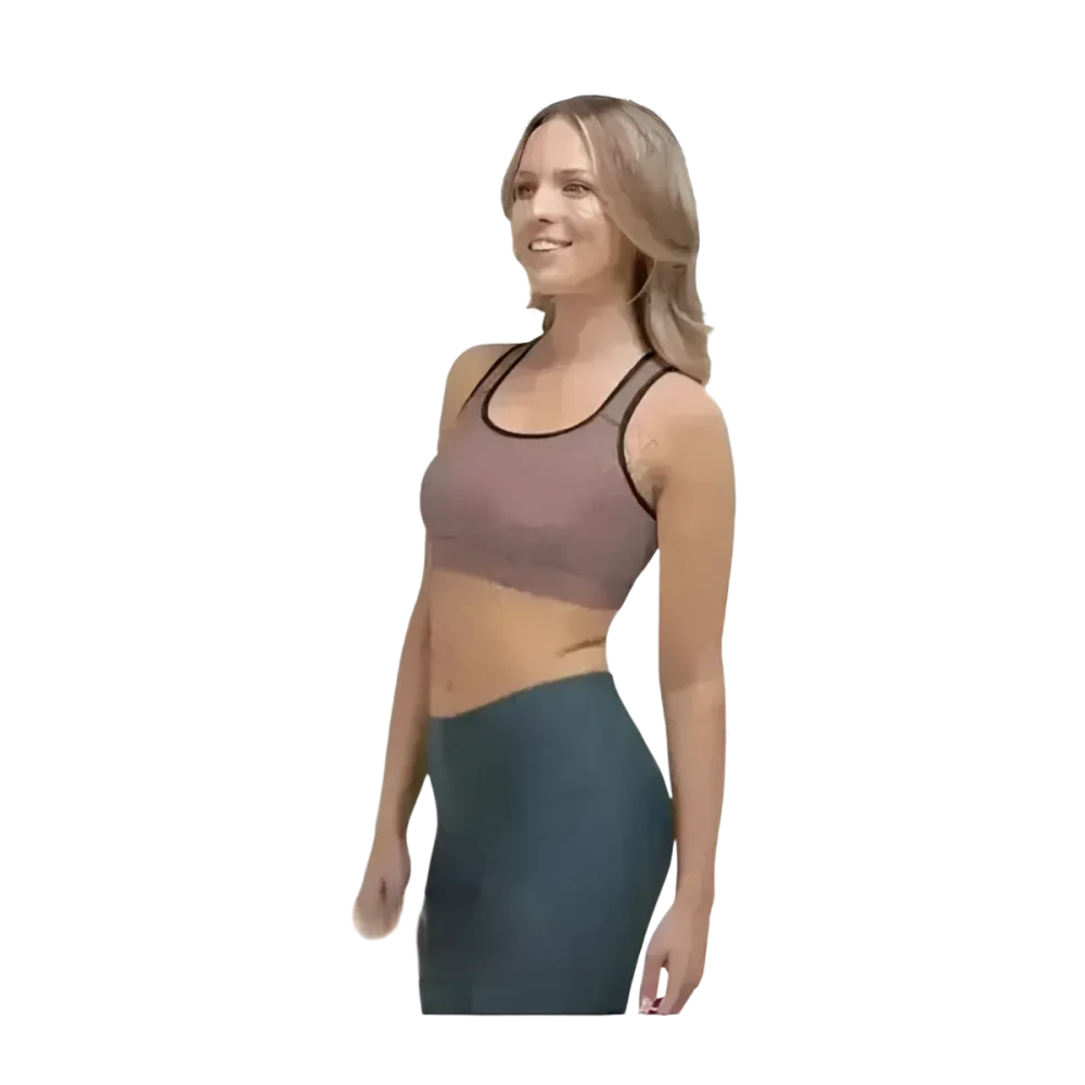 Damen Sport-BH mit Polstern und Vier-Wege-Stretch in XS bis 2XL, bequeme Sportbekleidung von BUYATHOME24