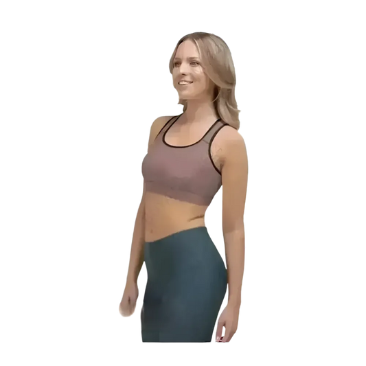 Damen Sport-BH mit Polstern und Vier-Wege-Stretch in XS bis 2XL, bequeme Sportbekleidung von BUYATHOME24