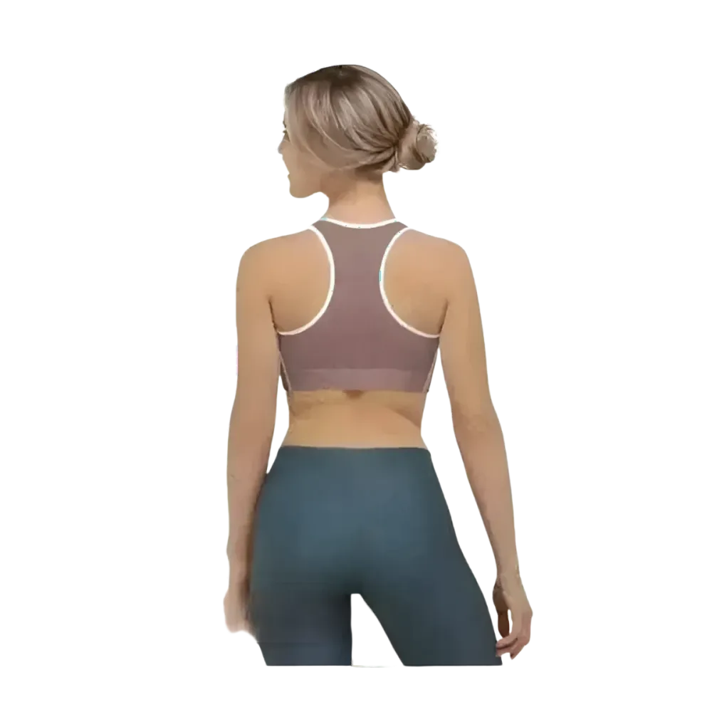Damen Sport-BH mit Polstern in XS bis 2XL, aus vier-Wege-Stretch, bequemes Sport- und Trainingsbekleidung von BUYATHOME24.