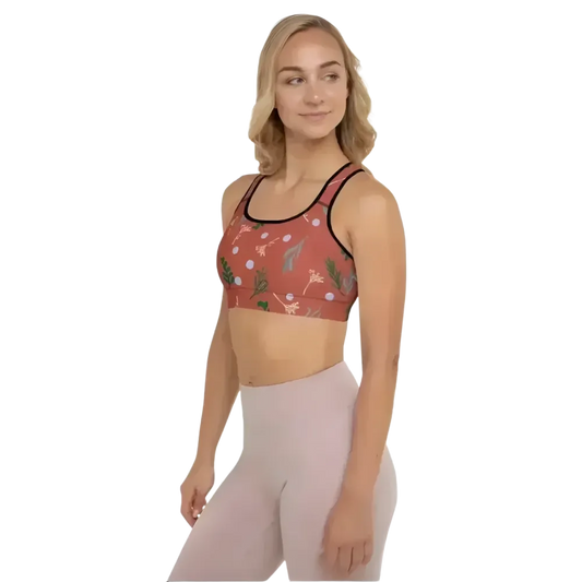 Damen Sport BH mit Polstern und Vier-Wege-Stretch in XS bis 2XL, bequeme Activewear von BUYATHOME24