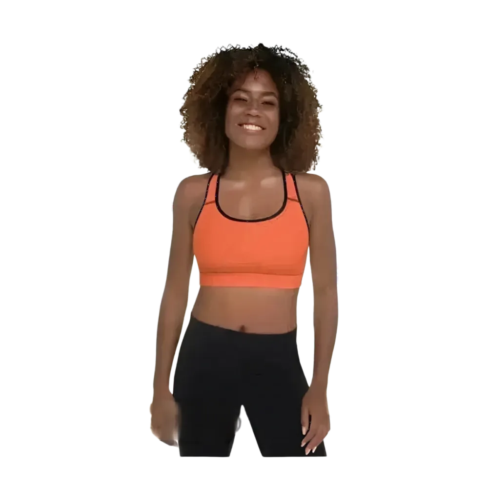 Damen Sport-BH mit Polstern in XS bis 2XL, aus Polyester und Spandex, bequem und unterstützend von BUYATHOME24.