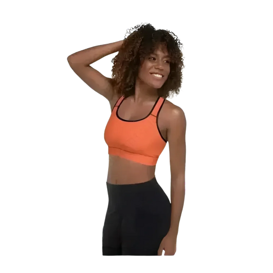 Damen Sport-BH mit Polstern in XS-2XL, aus Polyester und Spandex, bequeme Sportbekleidung von BUYATHOME24