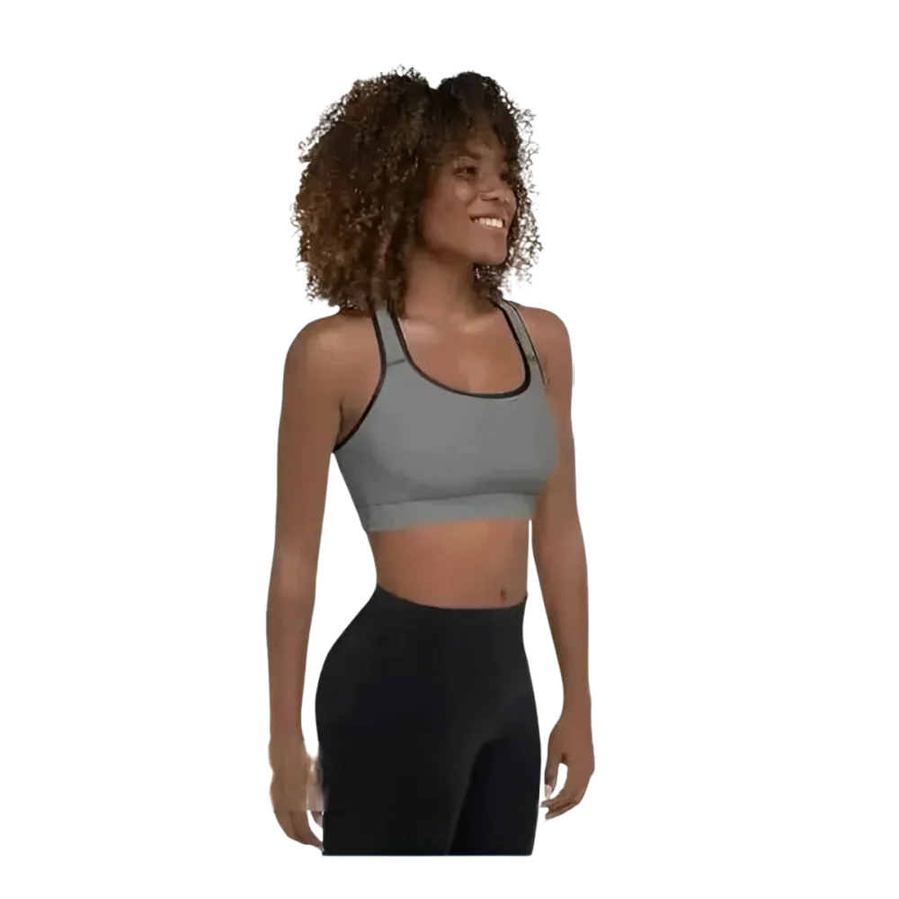 Damen Sport-BH mit Polstern, vier-Wege-Stretch, in XS bis 2XL, aus bequemer Sportbekleidung von BUYATHOME24.