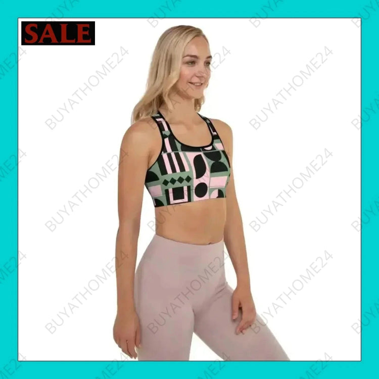 Damen Sport BH XS-2XL - BUYATHOME24 - Textildruck - GERMANY - DAMENMODE, Sport BH