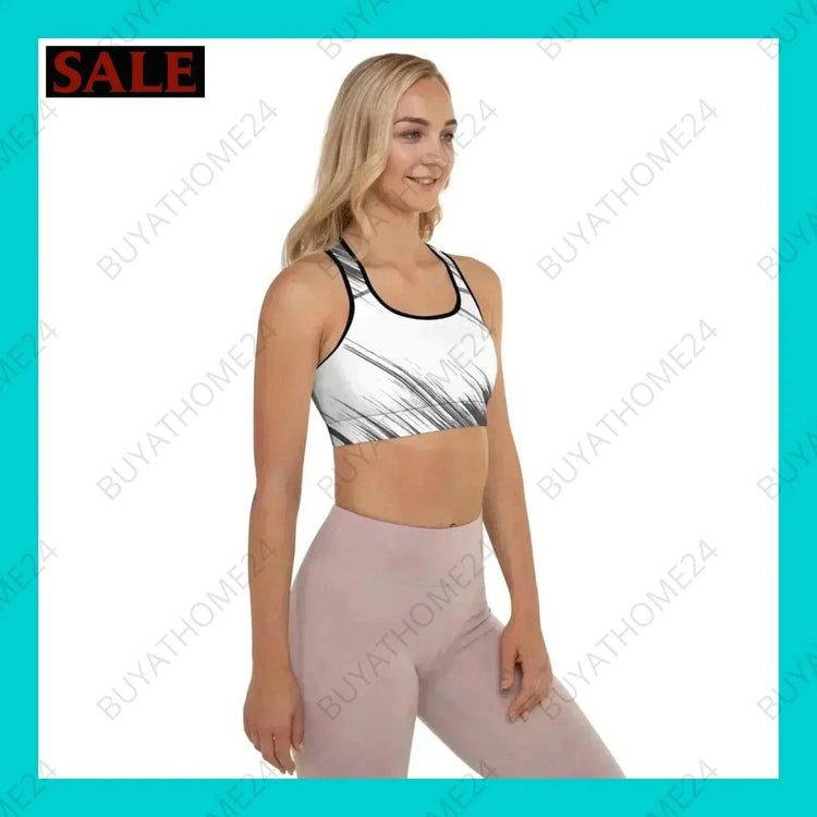 Damen Sport BH XS-2XL - BUYATHOME24 - Textildruck - GERMANY - DAMENMODE, Sport BH