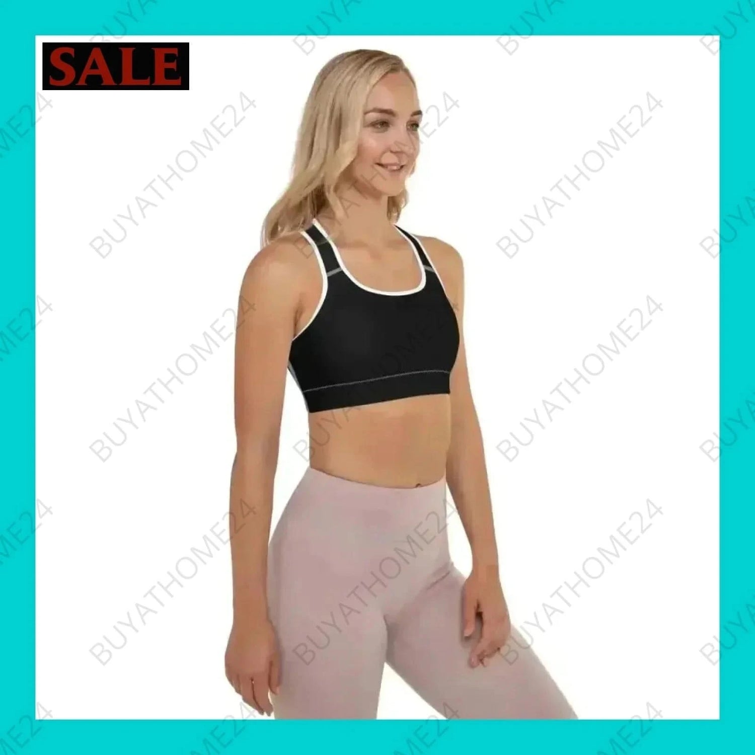 Damen Sport BH XS-2XL - BUYATHOME24 - Textildruck - GERMANY - DAMENMODE, Sport BH