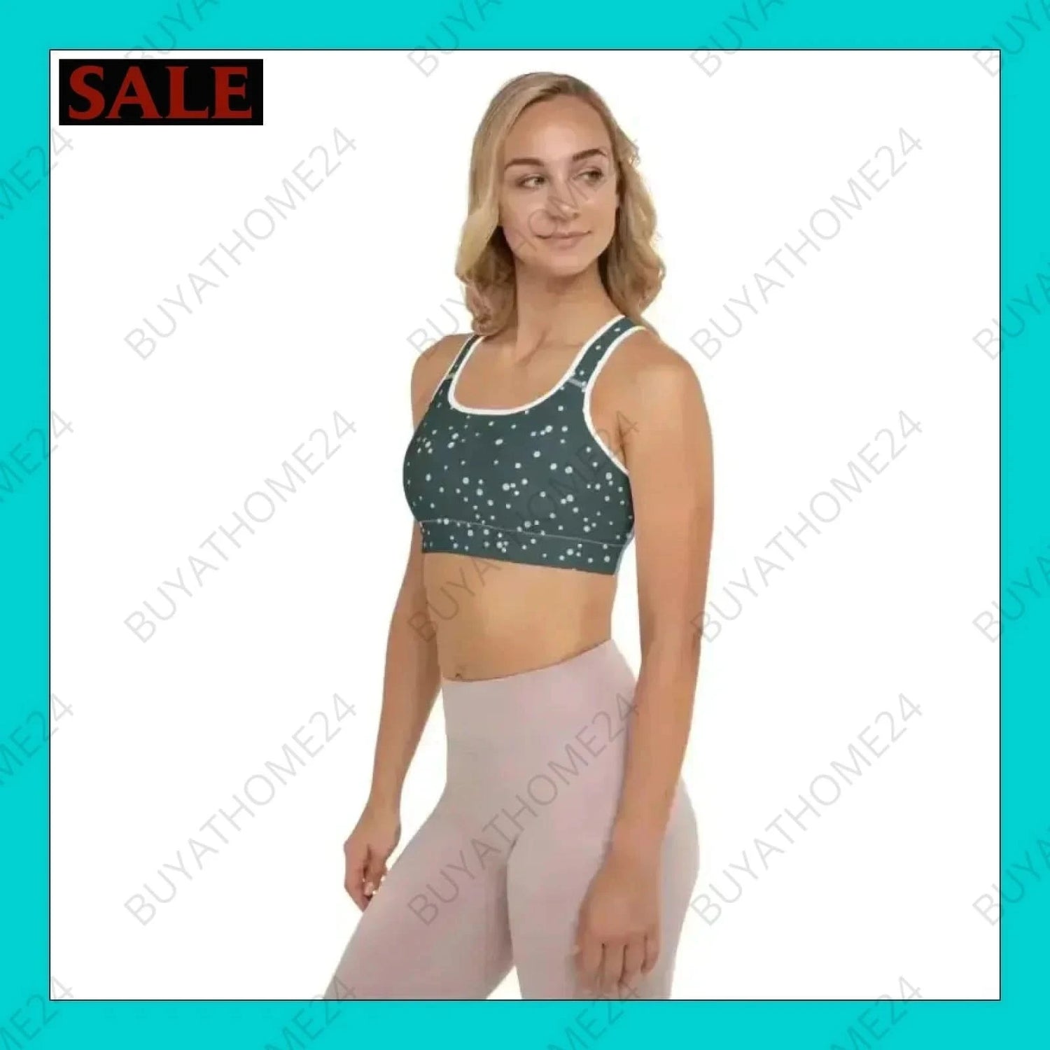 Damen Sport BH XS-2XL - BUYATHOME24 - Textildruck - GERMANY - DAMENMODE, Sport BH