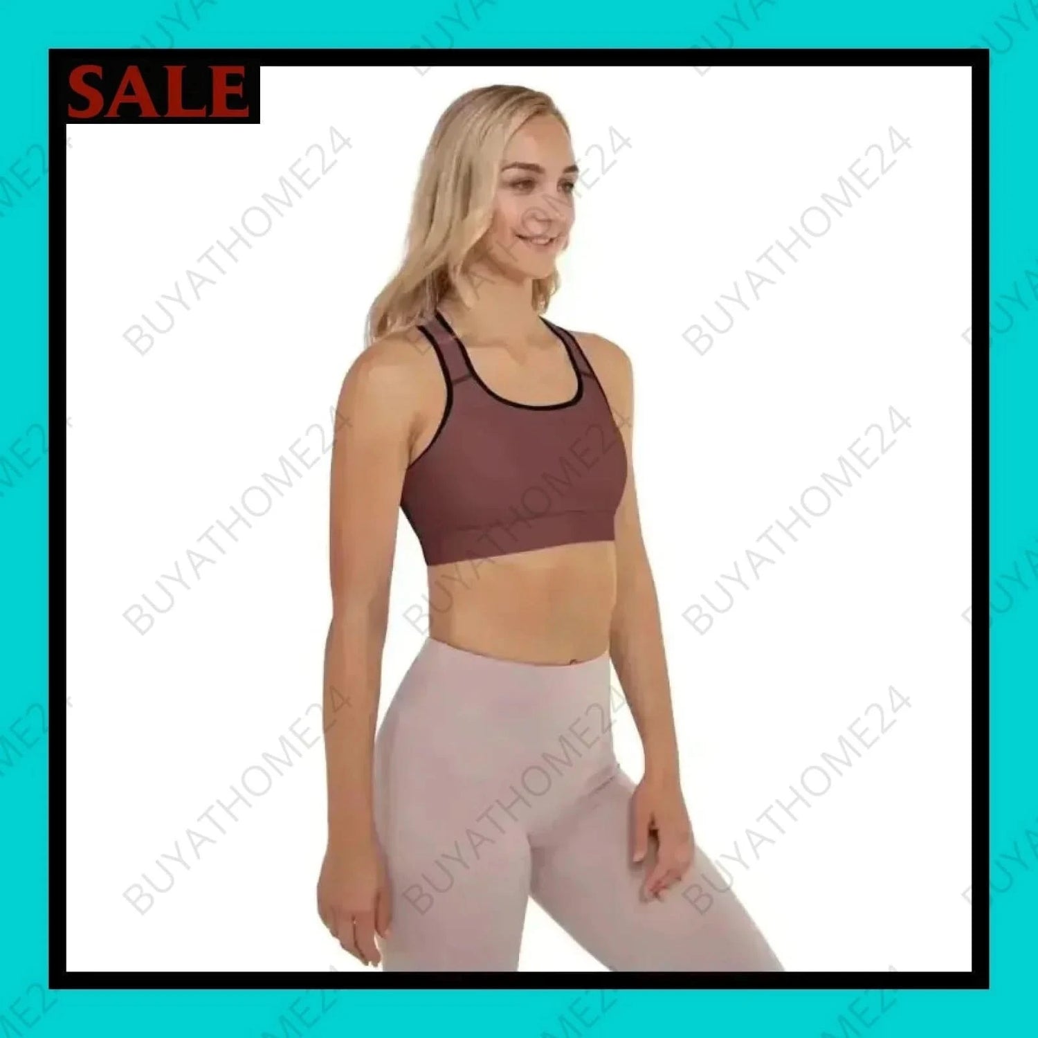 Damen Sport BH XS-2XL - BUYATHOME24 - Textildruck - GERMANY - DAMENMODE, Sport BH