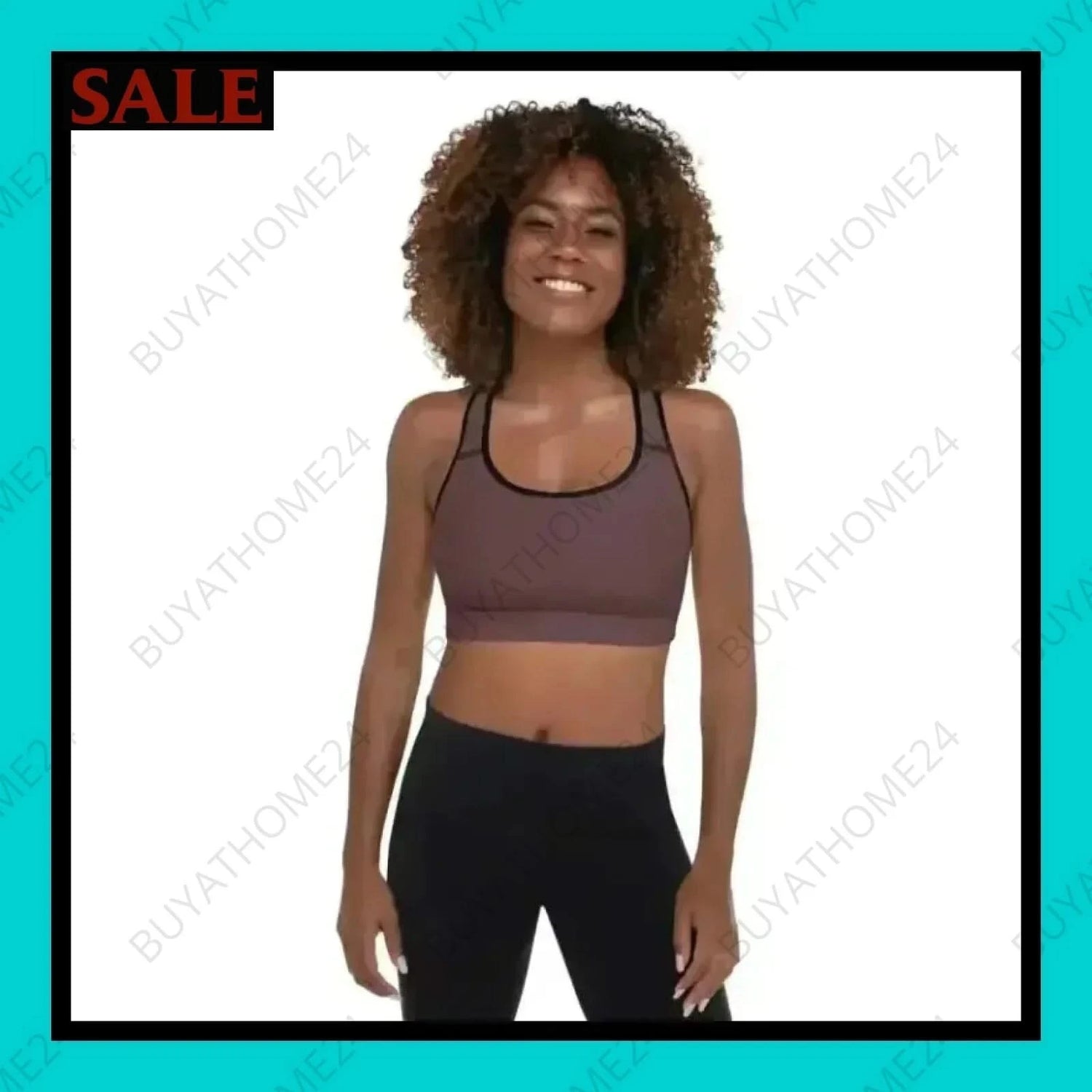 Damen Sport BH XS-2XL - BUYATHOME24 - Textildruck - GERMANY - DAMENMODE, Sport BH