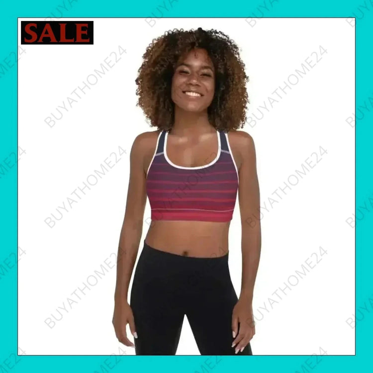 Damen Sport BH XS-2XL - BUYATHOME24 - Textildruck - GERMANY - DAMENMODE, Sport BH