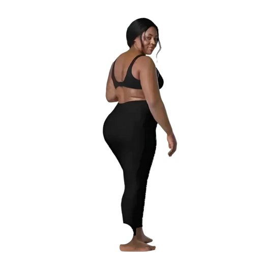 Damen Sport Leggings von BUYATHOME24, hohe Taille mit Seitentaschen, in 2XS-6XL, sportliche Damenbekleidung, bequem und stylisch