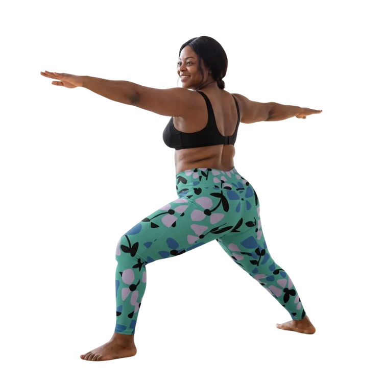 Generiertes Lifestyle-Bild für Damen Sport Leggings - Hohe Taille mit Seitentaschen, 2XS-6XL