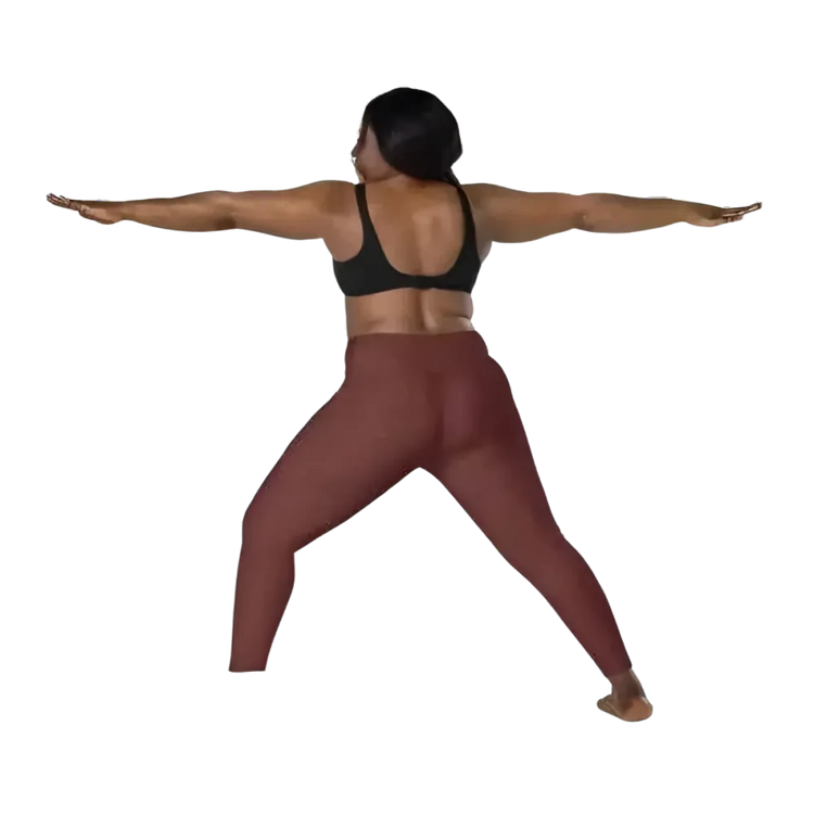Damen Sport Leggings von BUYATHOME24 mit hoher Taille und Seitentaschen, in 2XS-6XL, bequem und sportlich.