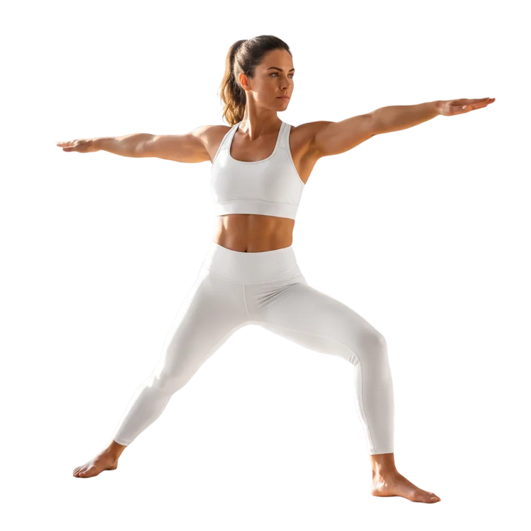 Damen Sport Leggings von BUYATHOME24, hohe Taille mit Seitentaschen, in 2XS-6XL, elastisch und bequem für Fitness und Alltag