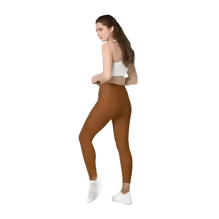 Damen Sport Leggings mit hoher Taille und Taschen von BUYATHOME24, in 2XS-6XL, bequem und sportlich für aktive Frauen.