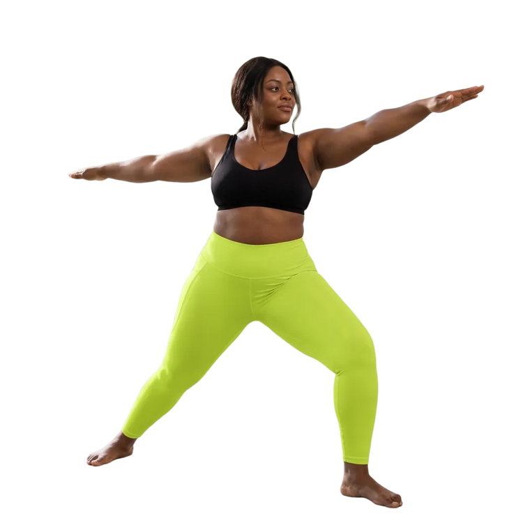 Generiertes Lifestyle-Bild für Damen Sport Leggings - Hohe Taille & UV-Schutz - 2XS bis 6XL