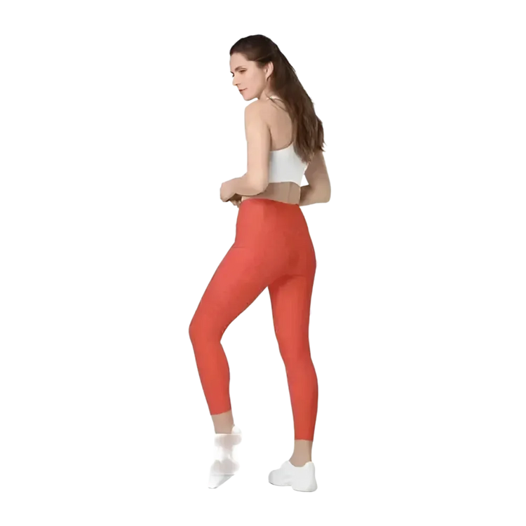 Damen Sport Leggings von BUYATHOME24 mit hoher Taille und UV-Schutz, in 2XS bis 6XL, sportliche Fitnessbekleidung