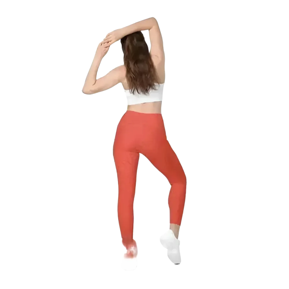 Damen Sport Leggings von BUYATHOME24 in hoher Taille mit UV-Schutz, erhältlich in 2XS bis 6XL, sportliche und bequeme Sportbekleidung