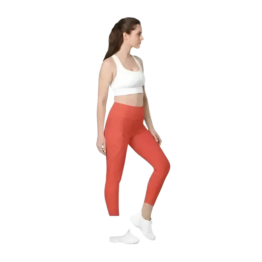 Damen Sport Leggings von BUYATHOME24, hohe Taille, UV-Schutz, in 2XS bis 6XL, sportliche Fitnessbekleidung, elastisch und bequem