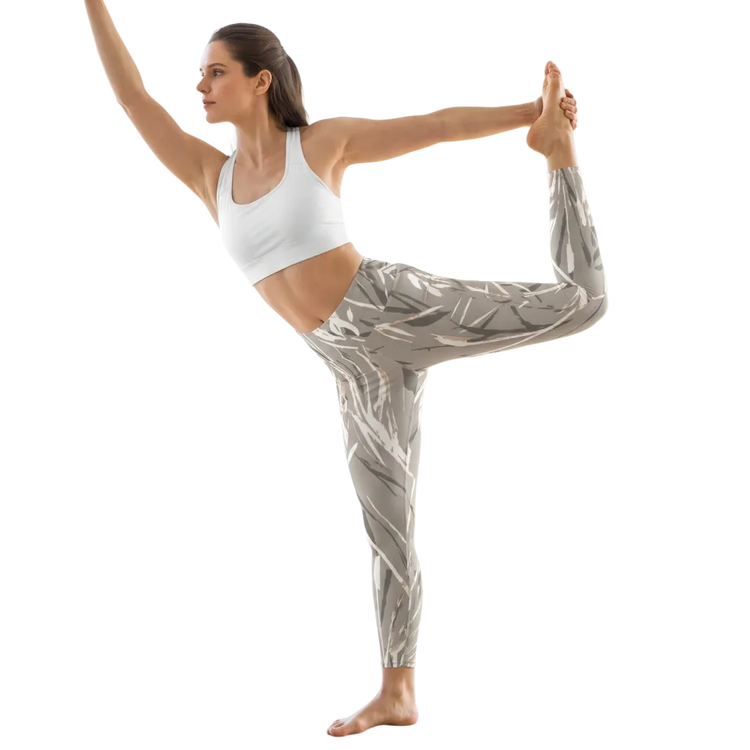 Generiertes Lifestyle-Bild für Damen Sport Leggings mit Hoher Taille und Seitentaschen, 2XS-6XL