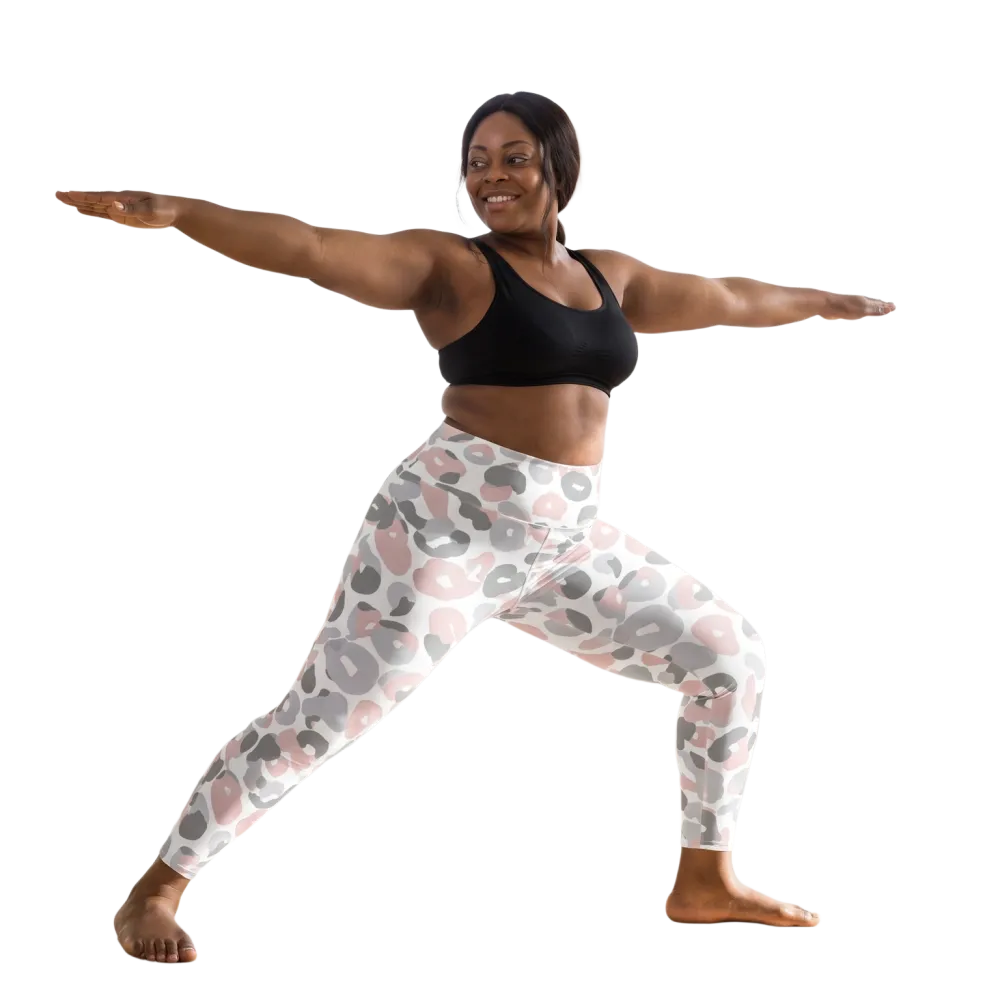 Generiertes Lifestyle-Bild für Damen Sport Leggings mit Hoher Taille und Seitentaschen, 2XS-6XL