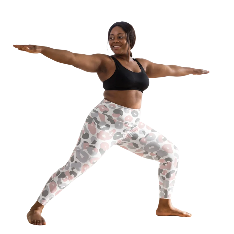 Generiertes Lifestyle-Bild für Damen Sport Leggings mit Hoher Taille und Seitentaschen, 2XS-6XL