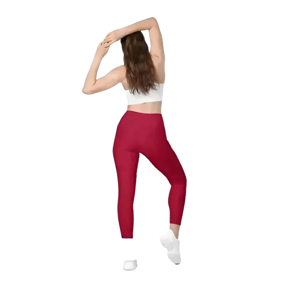 Damen Sportleggings von BUYATHOME24 in 2XS bis 6XL, bequemer Schnitt, elastisches Material, für sportliche Aktivitäten.