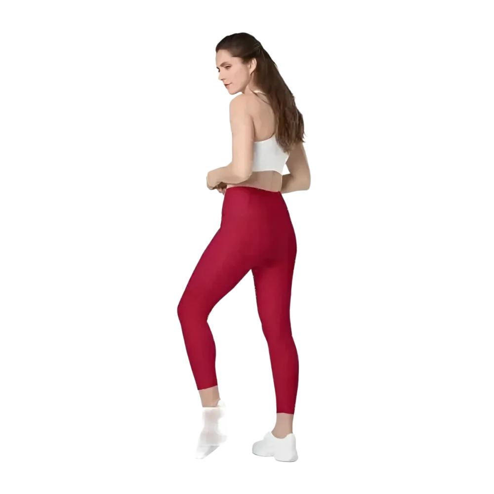 Damen Sportleggings von BUYATHOME24 in 2XS bis 6XL, bequeme Passform, elastisches Material, sportliche Aktivität, schwarze Farbe