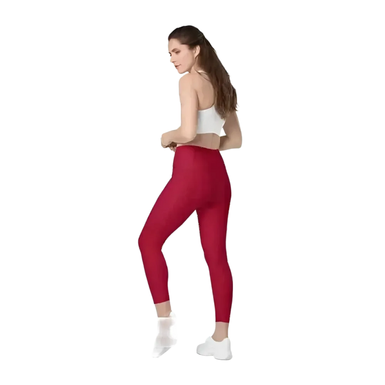 Damen Sportleggings von BUYATHOME24 in 2XS bis 6XL, bequeme Passform, elastisches Material, sportliche Aktivität, schwarze Farbe