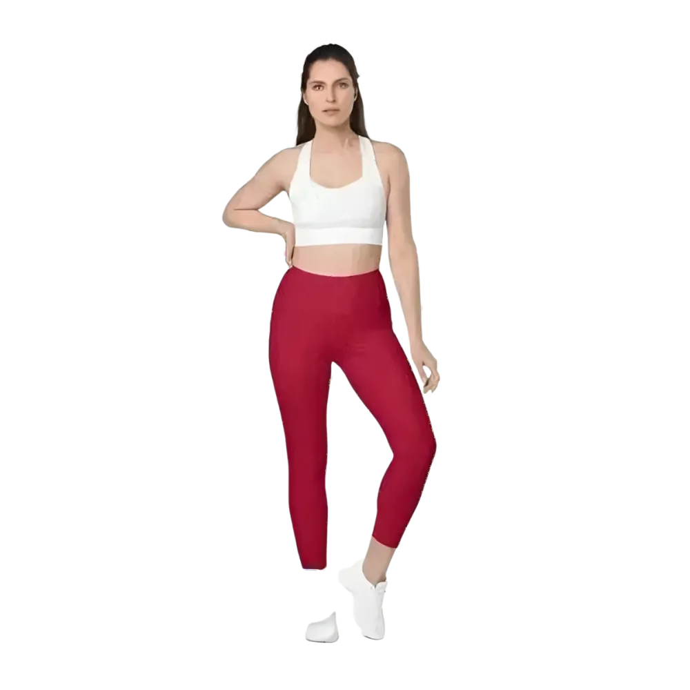 Damen Sportleggings von BUYATHOME24 in 2XS bis 6XL, bequeme Sportbekleidung, elastischer Stoff, ideal für Fitness und Freizeit.