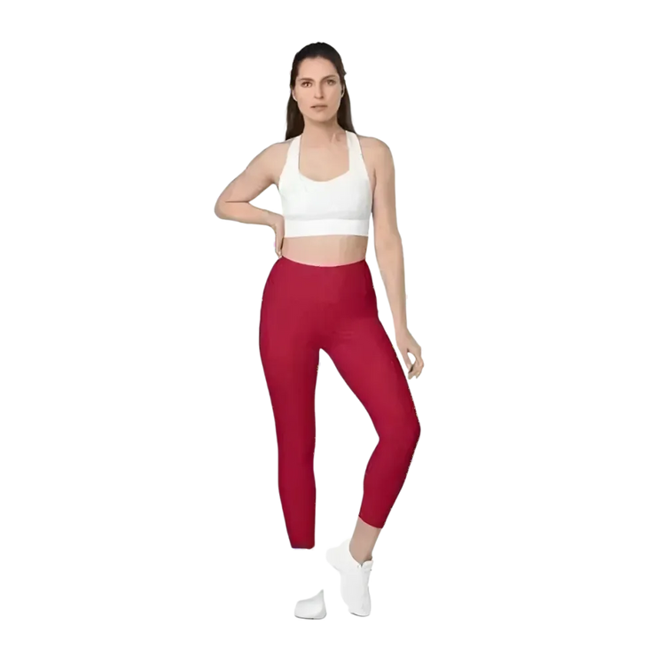 Damen Sportleggings von BUYATHOME24 in 2XS bis 6XL, bequeme Sportbekleidung, elastischer Stoff, ideal für Fitness und Freizeit.